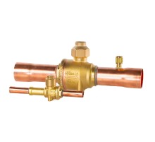 Кран шаровой латунный РИДАН GBC 6s 1/4 с портом