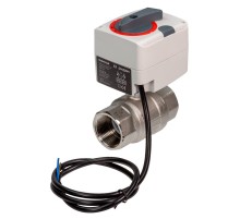 Кран шаровой РИДАН AMZ-112R PN40 DN25 KVS60 Tmax110C Rp1 CW617N 2х-ходовой