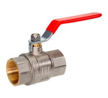 Кран шаровой латунный РИДАН BVR-R DN80 PN25 с внутренней резьбой, п/п, ручка