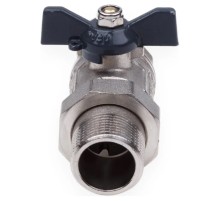 Кран шаровой AQUALINK со сгоном прямой ВН 3/4 бабочка (5/60)