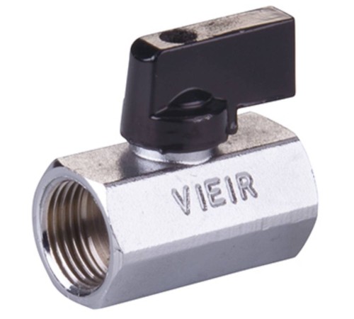 Кран VIEIR мини 1/2quot; ВН, черная ручка (180/18) VR171 Кран VIEIR мини 1/2quot; ВН, черная ручка (180/18) VR171