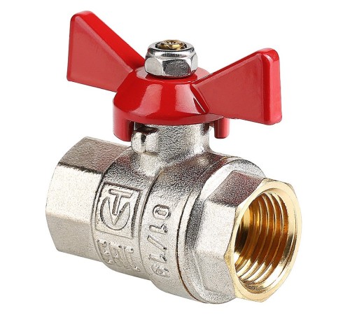 Кран шар. Valtec VT.217.N.04 BASE ВВ 1/2quot; бабочка Кран шар. Valtec VT.217.N.04 BASE ВВ 1/2quot; бабочка