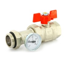 Кран шаровой латунный Uni-Fitt 118T4000 Кран шаровой латунный Uni-Fitt 118T4000