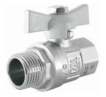 Кран шаровый STI 1/2quot; Н/В бабочка полнопроходной 15