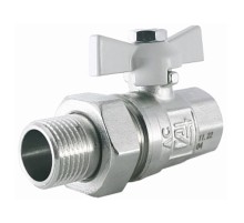 Кран шаровой STI Ш/НГ 15 бабочка (10)