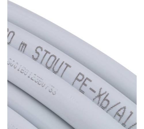 Труба металлопластиковая 16х2,0 (бухта 200м) STOUT SPM-0001-201620