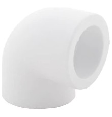 Угольник бел. PP-R D 25х90 PN 25, РТП (240/30)