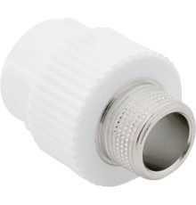 Муфта комбинированная, бел. PP-R D 20х1/2quot;, НР, РТП (150/25)