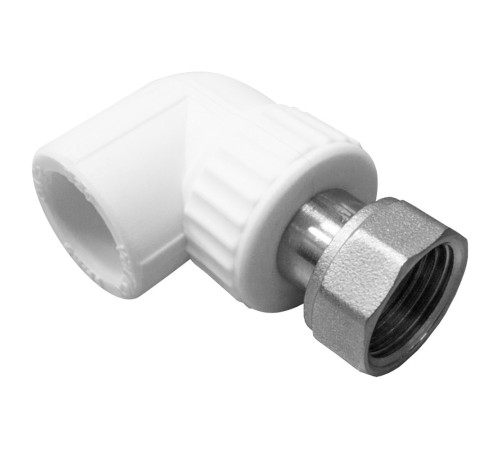 Угол с накидной гайкой 20 х 3/4quot; (80/20) VALFEX