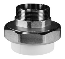 Муфта комб.разъём.(американка) НР 20 x 1quot; (80/20) VALFEX Муфта комб.разъём.(американка) НР 20 x 1quot; (80/20) VALFEX