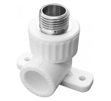 Угол VALFEX 20х3/4quot; НР (45/15), белый Угол VALFEX 20х3/4quot; НР (45/15), белый