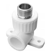 Угол VALFEX 20х3/4quot; НР (45/15), белый Угол VALFEX 20х3/4quot; НР (45/15), белый
