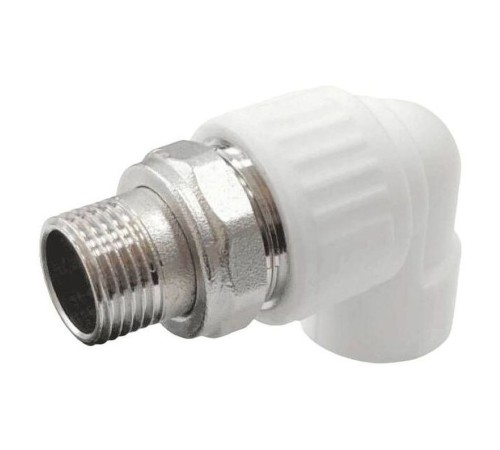 Угольник с американкой для радиатора НР 25 х 3/4quot; (80/20) VALFEX
