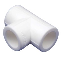 Тройник MeerPlast PPRC 32 белый (1/5/105) Тройник MeerPlast PPRC 32 белый (1/5/105)