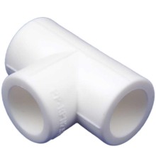 Тройник MeerPlast PPRC 32 белый (1/5/105) Тройник MeerPlast PPRC 32 белый (1/5/105)