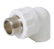 Угольник MeerPlast PPRC 20х1/2 НР белый (1/10/110)