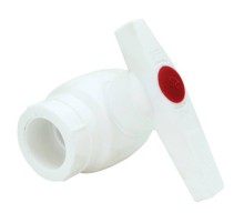 Кран MeerPlast PRO шаровый PPRC 25 белый (1/45)