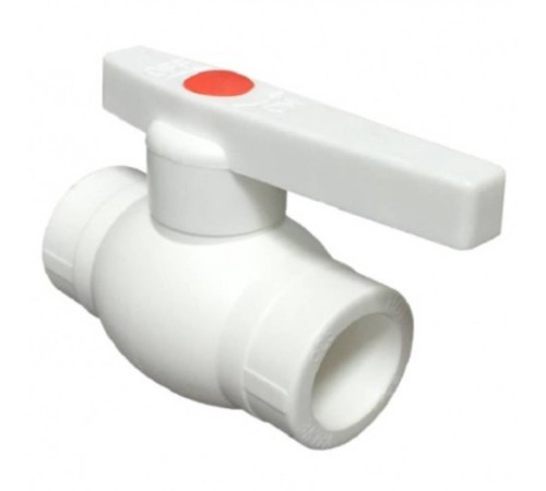 Кран MeerPlast шаровый PPRC 32 белый (1/30)