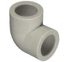 Угольник TEBO сер. PP-R 90 град. 75 (2/20), арт. 031030108