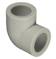 Угольник TEBO сер. PP-R 90 град. 75 (2/20), арт. 031030108