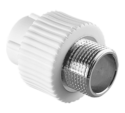 Муфта TEBO бел. PP-R комбинированная 32x1/2quot; НР (15/90), арт. 030023607 Муфта TEBO бел. PP-R комбинированная 32x1/2quot; НР (15/90), арт. 030023607