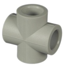 Крестовина TEBO сер. PP-R 40 (5/60), арт. 031050104