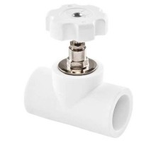 Вентиль TEBO бел. PP-R в сборе 40х90 (4/16), арт. 030060305