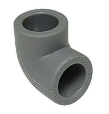 Угольник TEBO сер. PP-R 90 град. 25 (30/360), арт. 031033103