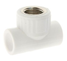 Тройник РОСТерм PPR комбинированный D25х1/2 х25 ВР