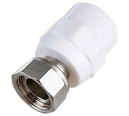 Соединитель РОСТерм PPR с накидной гайкой 20х1/2