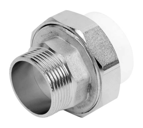 Муфта РОСТерм PPR комбинированная с раз. раструбом D40х1.1/4 НР