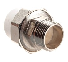 Муфта РОСТерм PPR комбинированная с раз. раструбом D20х3/4 НР