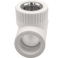 Тройник THERMOLIGHT комбинированный PP-R ВР 25х1/2х25 белый (10/100) Тройник THERMOLIGHT комбинированный PP-R ВР 25х1/2х25 белый (10/100)
