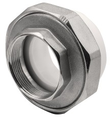 Муфта THERMOLIGHT комбинированная разъемная PP-R ВР 63х2quot; белый (2/20) Муфта THERMOLIGHT комбинированная разъемная PP-R ВР 63х2quot; белый (2/20)