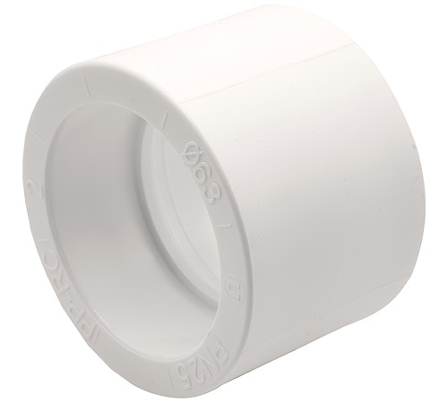 Муфта THERMOLIGHT соединительная PP-R 63 белый (6/36) Муфта THERMOLIGHT соединительная PP-R 63 белый (6/36)