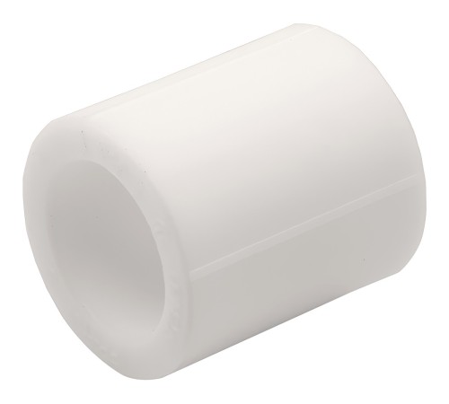 Муфта THERMOLIGHT соединительная PP-R 20 белый (100/600) Муфта THERMOLIGHT соединительная PP-R 20 белый (100/600)