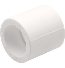 Муфта THERMOLIGHT соединительная PP-R 25 белый (50/350)