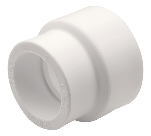 Муфта THERMOLIGHT переходная PP-R НР-ВР 63/40 белый (5/90) Муфта THERMOLIGHT переходная PP-R НР-ВР 63/40 белый (5/90)