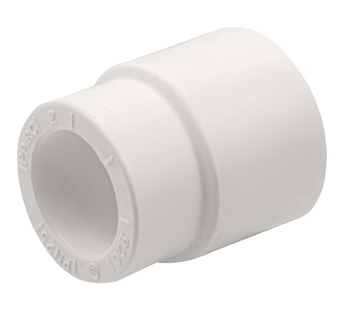 Муфта THERMOLIGHT переходная PP-R НР-ВР 32/20 белый (50/400) Муфта THERMOLIGHT переходная PP-R НР-ВР 32/20 белый (50/400)