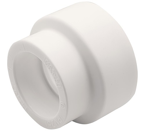 Муфта THERMOLIGHT переходная PP-R 63/50 белый (4/48) Муфта THERMOLIGHT переходная PP-R 63/50 белый (4/48)
