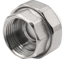 Муфта THERMOLIGHT комбинированная разъемная PP-R ВР 20х1quot; белый (10/180) Муфта THERMOLIGHT комбинированная разъемная PP-R ВР 20х1quot; белый (10/180)