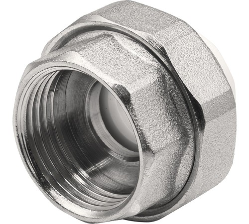 Муфта THERMOLIGHT комбинированная разъемная PP-R ВР 20х1quot; белый (10/180) Муфта THERMOLIGHT комбинированная разъемная PP-R ВР 20х1quot; белый (10/180)