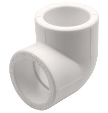 Угольник THERMOLIGHT 90гр. PP-R 32 белый (20/120)