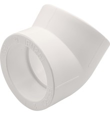 Угольник THERMOLIGHT 45гр. PP-R 50 белый (7/49)