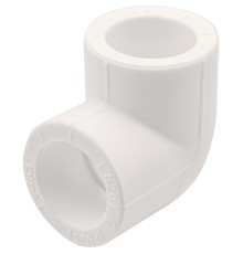 Угольник THERMOLIGHT 90гр. PP-R 20 белый (50/400)