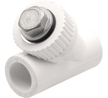 Фильтр косой THERMOLIGHT PP-R 20 белый (10/110) Фильтр косой THERMOLIGHT PP-R 20 белый (10/110)