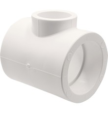 Тройник THERMOLIGHT переходной PP-R 63х40х63 белый (2/24) Тройник THERMOLIGHT переходной PP-R 63х40х63 белый (2/24)