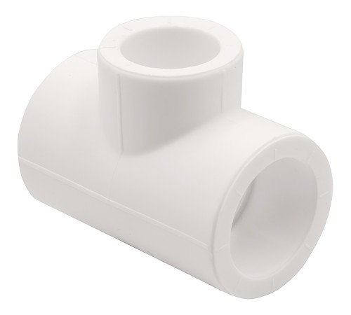 Тройник THERMOLIGHT переходной PP-R 25х20х25 белый (20/200) Тройник THERMOLIGHT переходной PP-R 25х20х25 белый (20/200)