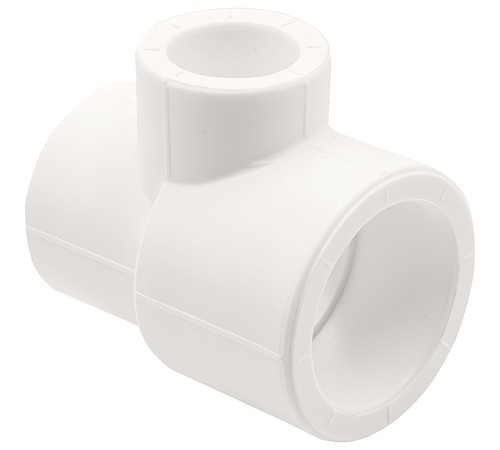 Тройник THERMOLIGHT переходной PP-R 32х20х25 белый (10/140) Тройник THERMOLIGHT переходной PP-R 32х20х25 белый (10/140)