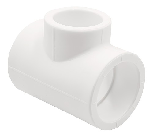 Тройник THERMOLIGHT переходной PP-R 40х32х40 белый (10/70)